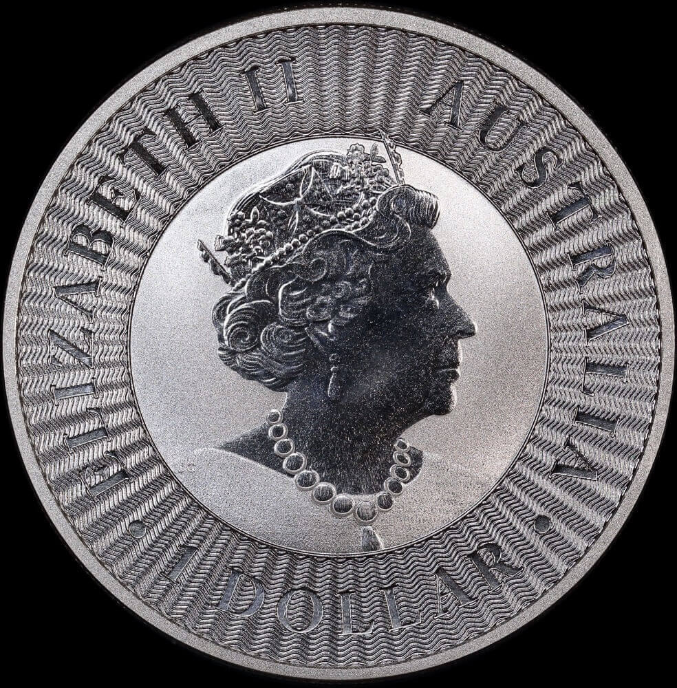 2020 Silver 1oz Unc Coin Red Kangaroo product image