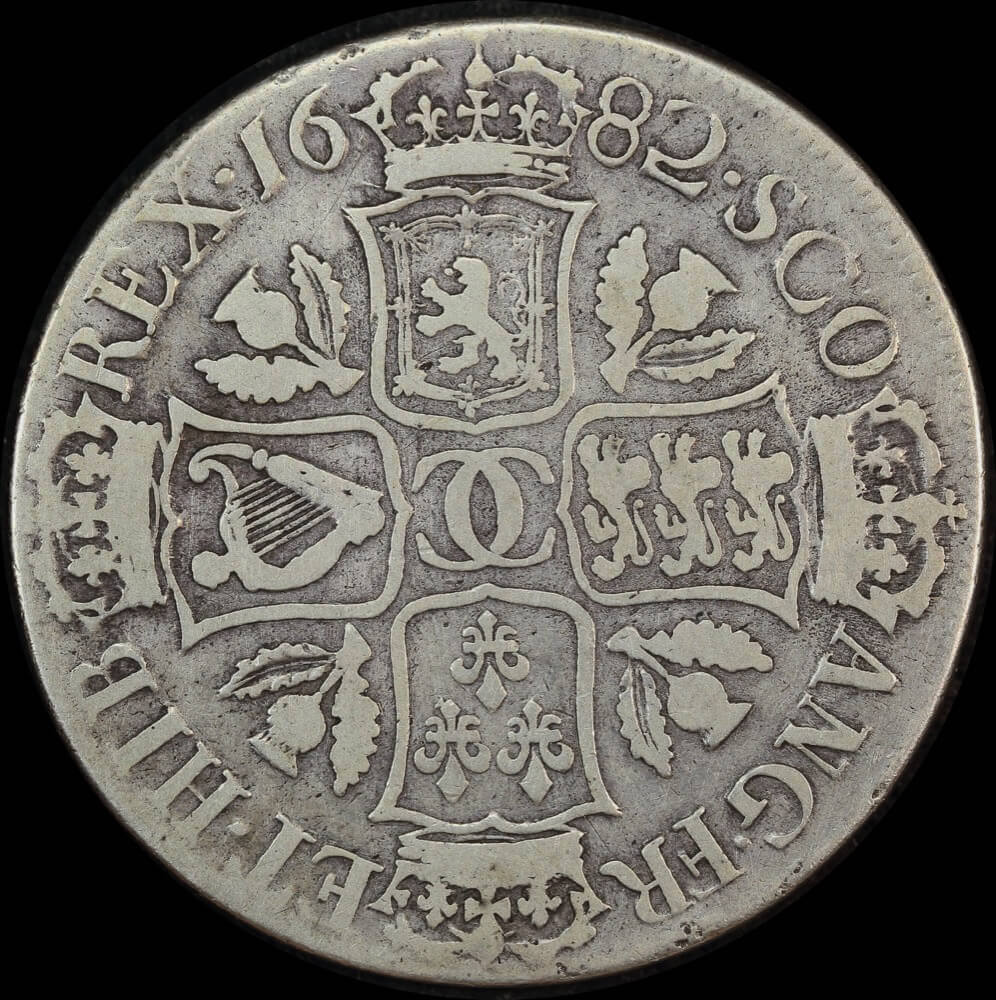 Scotland 1682 Silver Dollar S# 5618 Very Good product image