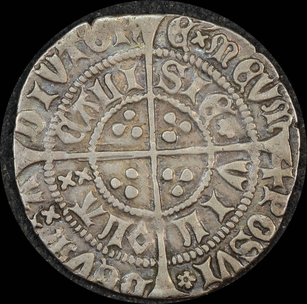 1430 ~ 1431 Silver Halfgroat Henry VI S#1862 Very Fine