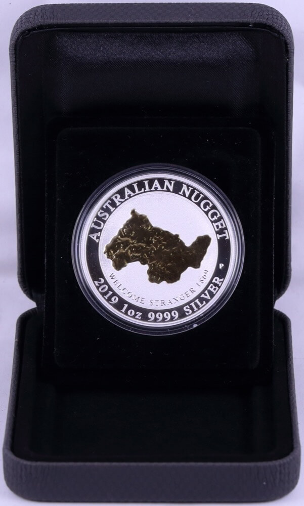 2019 Silver 1oz Coin 150th Anniversary - Welcome Stranger product image