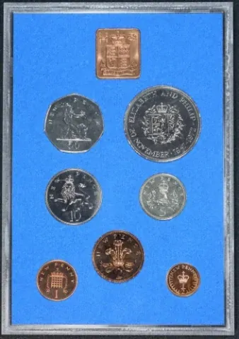 1972 Proof Set Coinage of Great Britain and Northern Ireland product image