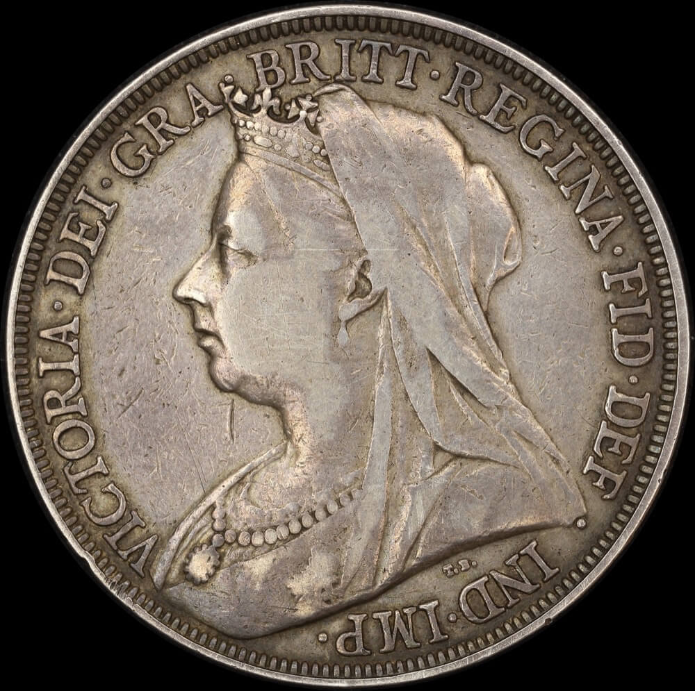 1895 LIX Silver Crown Victoria S#3937 about VF product image