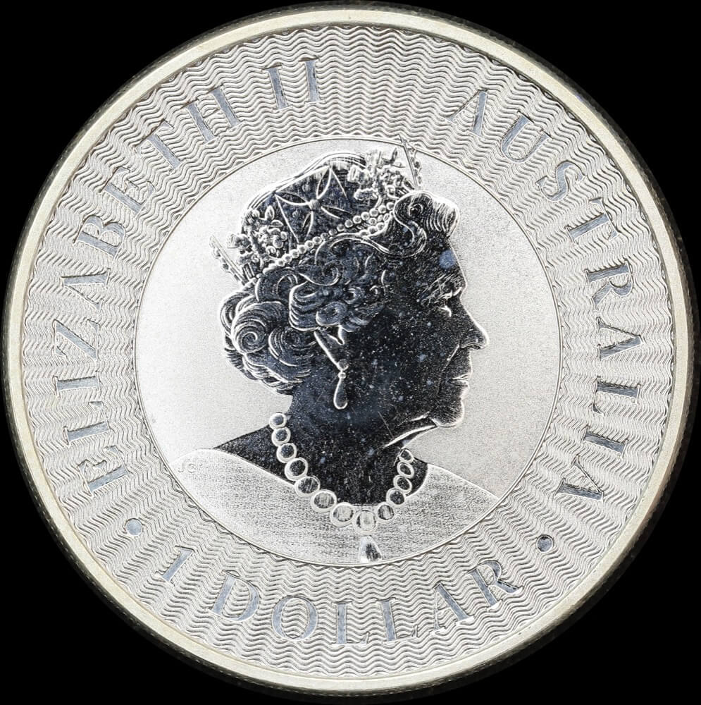 2019 Silver 1 Ounce Uncirculated Coin Red Kangaroo product image