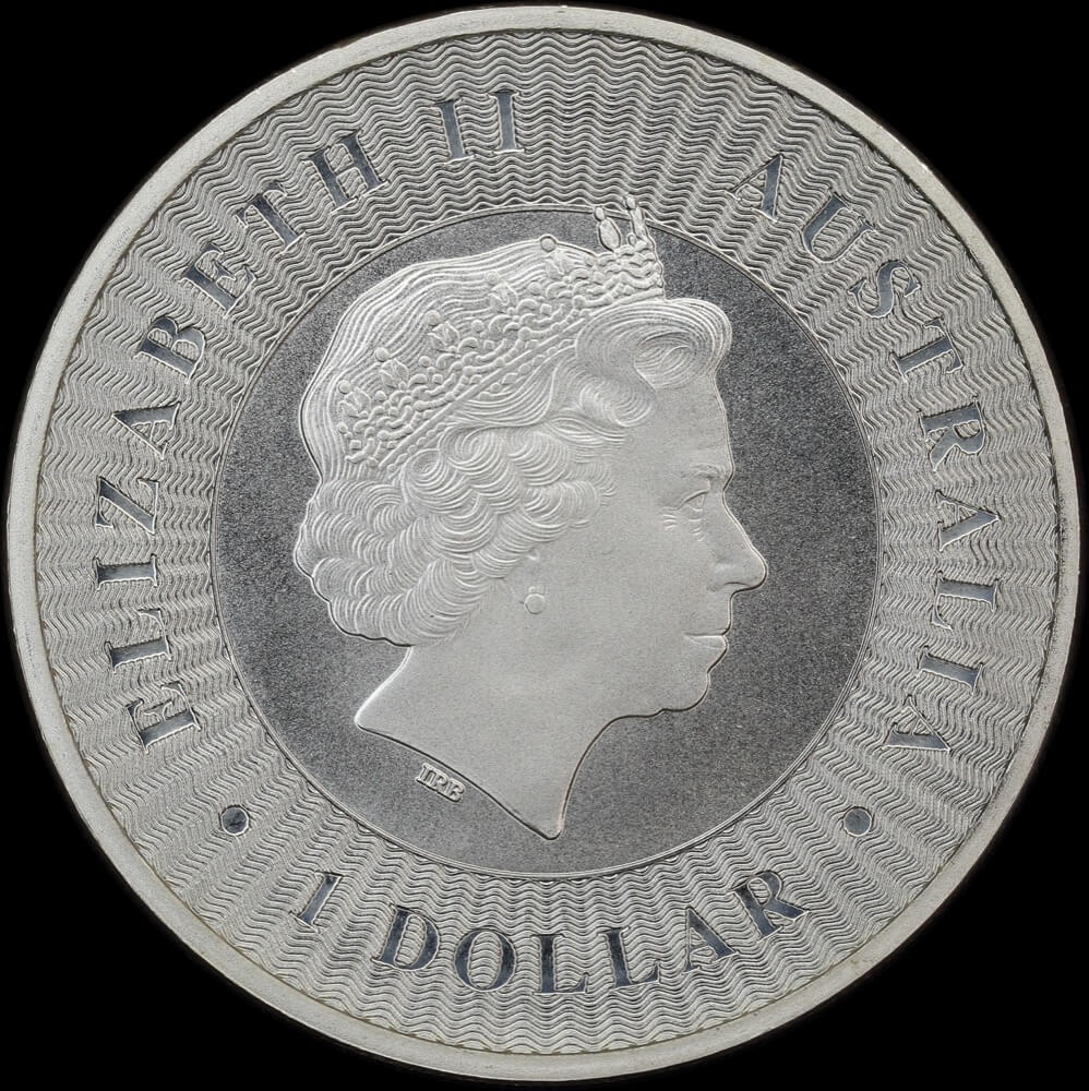 2017 Silver 1 oz Specimen Coin Red Kangaroo
