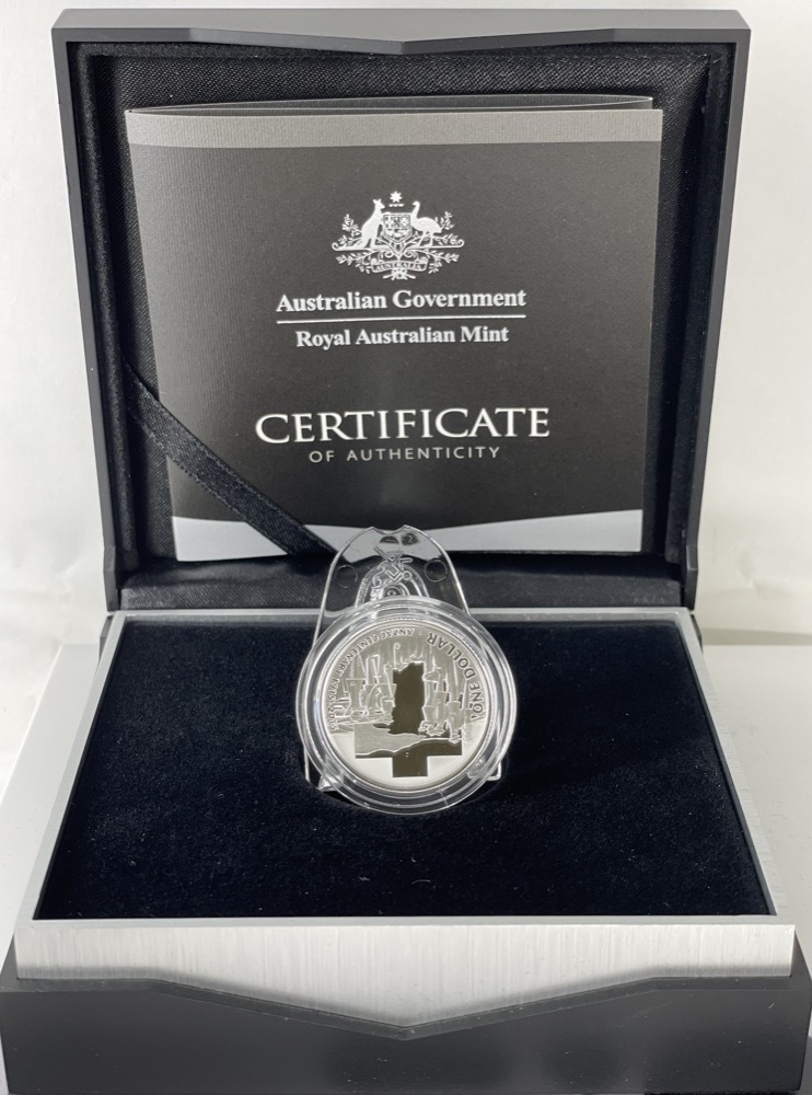 2015 Silver 1 Dollar Proof Coin ANZAC Centenary