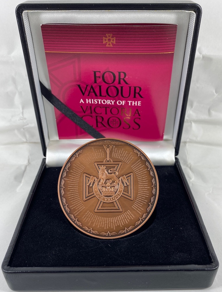 2014 Antique Copper Ten Dollar Proof Coin For Valour - A History of The Victoria Cross
