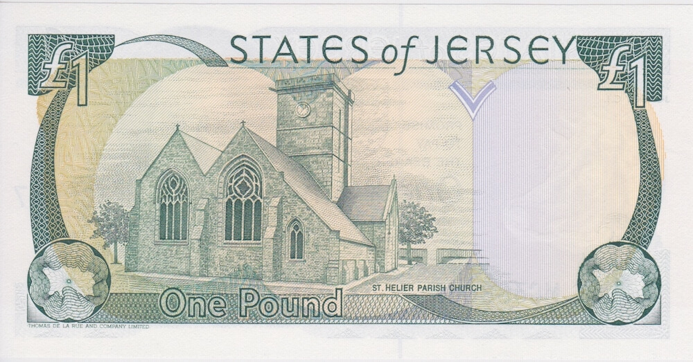 Jersey 1993 1 Pound P# 20a Uncirculated product image