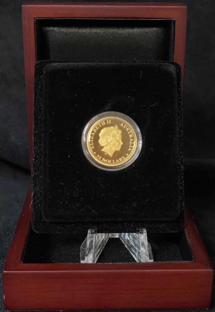 2018 Proof Gold 1/4 ozt Kangaroo Nugget Coin Missing coloured outer sleeve product image