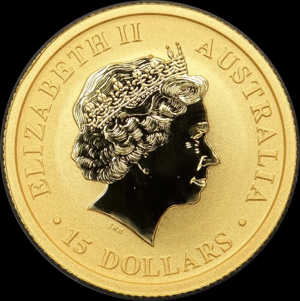 Australian 2015 Gold 1/10 oz Specimen Coin Kangaroo product image