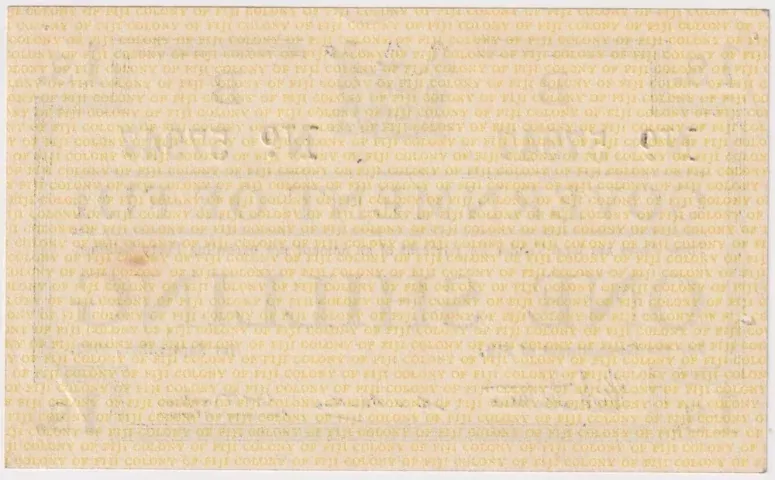 Fiji 1942 One Shilling P# 48a Extremely Fine