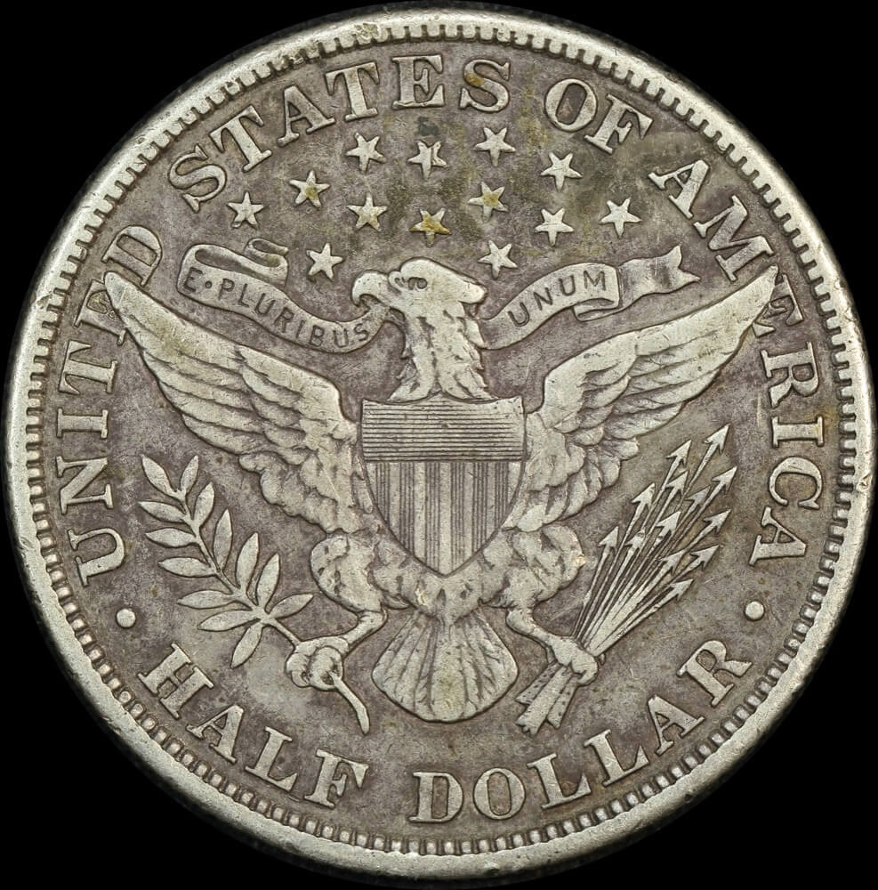 USA 1907 Silver Half Dollar KM# 116 about VF product image