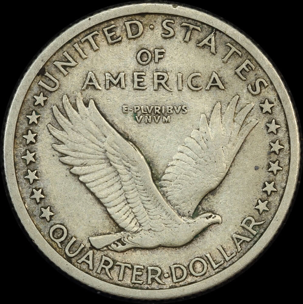 United States 1917 Silver Quarter - Standing Liberty Extremely Fine product image