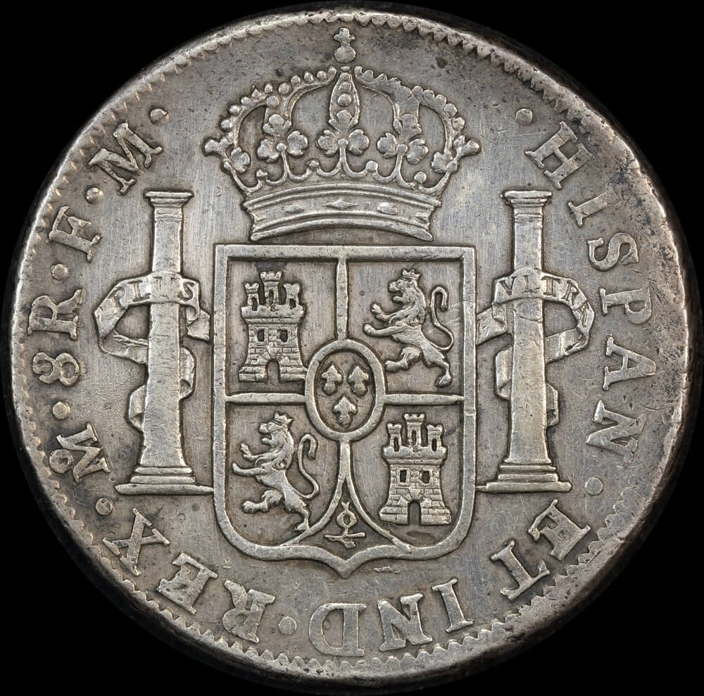 Mexico 1796 Silver 8 Reales KM# 109 Very Fine