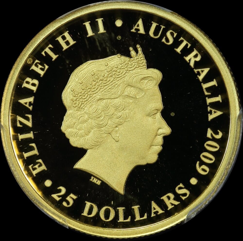 2009 Perth Mint Proof Gold Sovereign PCGS PR69DCAM product image