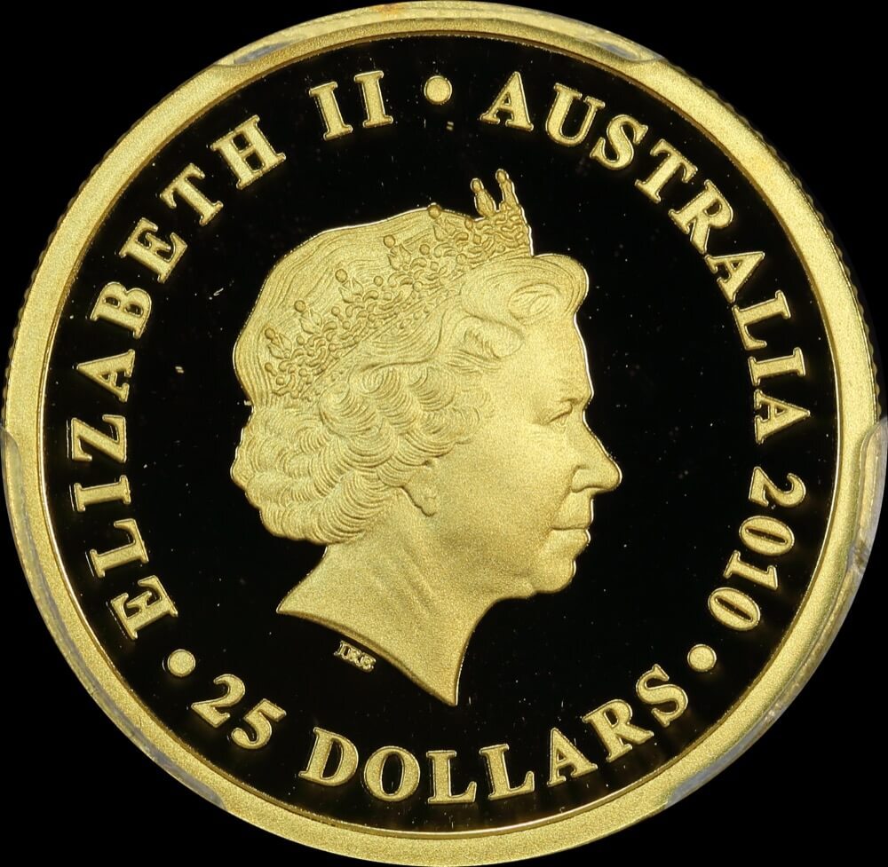 2010 Perth Proof Gold Sovereign PCGS PR70DCAM product image