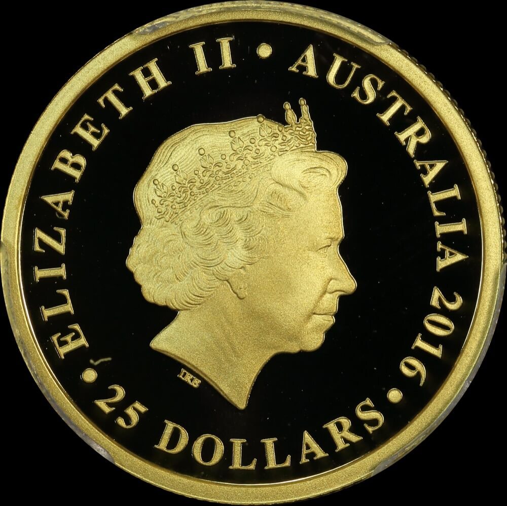 2016 Perth Mint Proof Gold Sovereign PCGS PR70DCAM product image