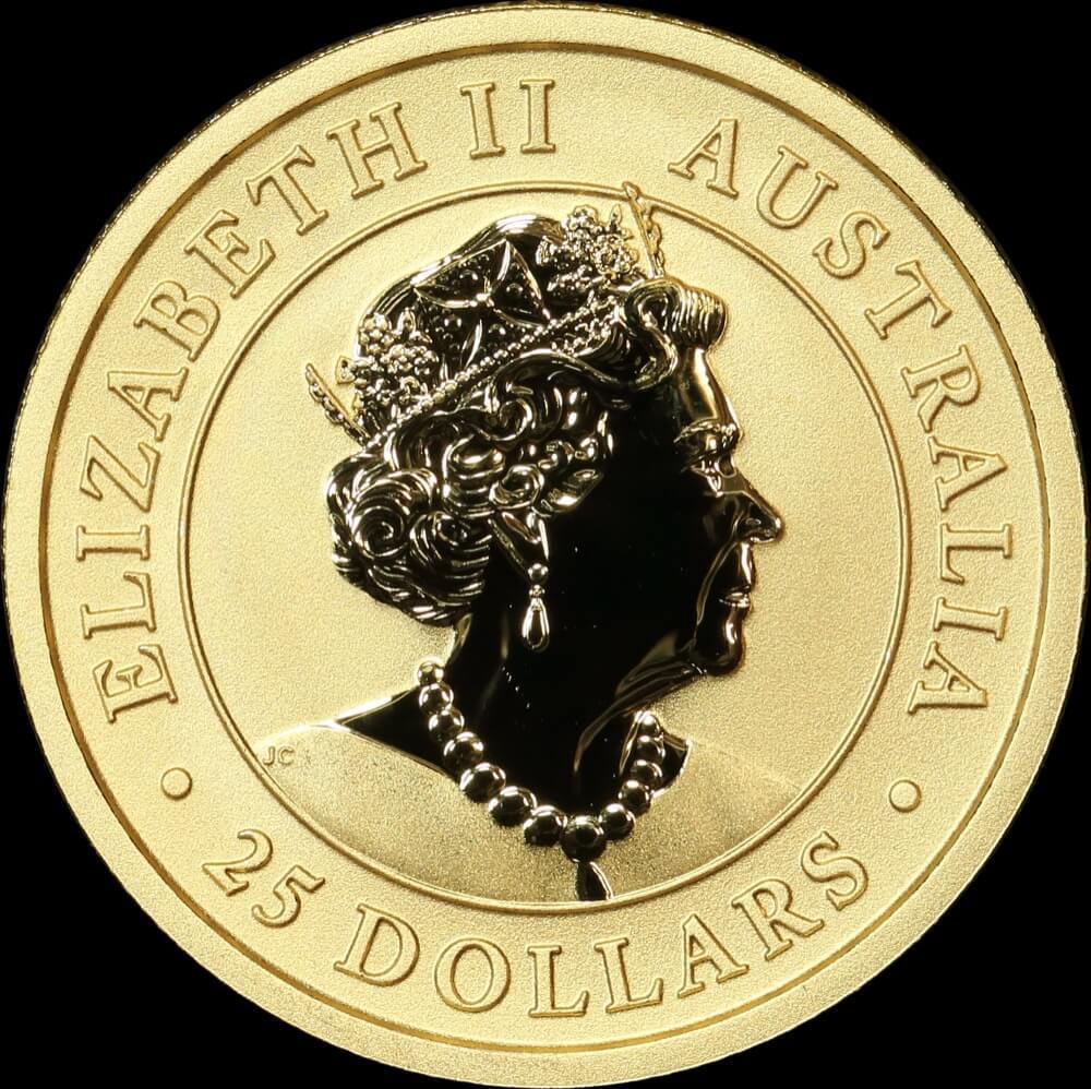 2020 Gold Quarter Ounce Specimen Coin Kangaroo