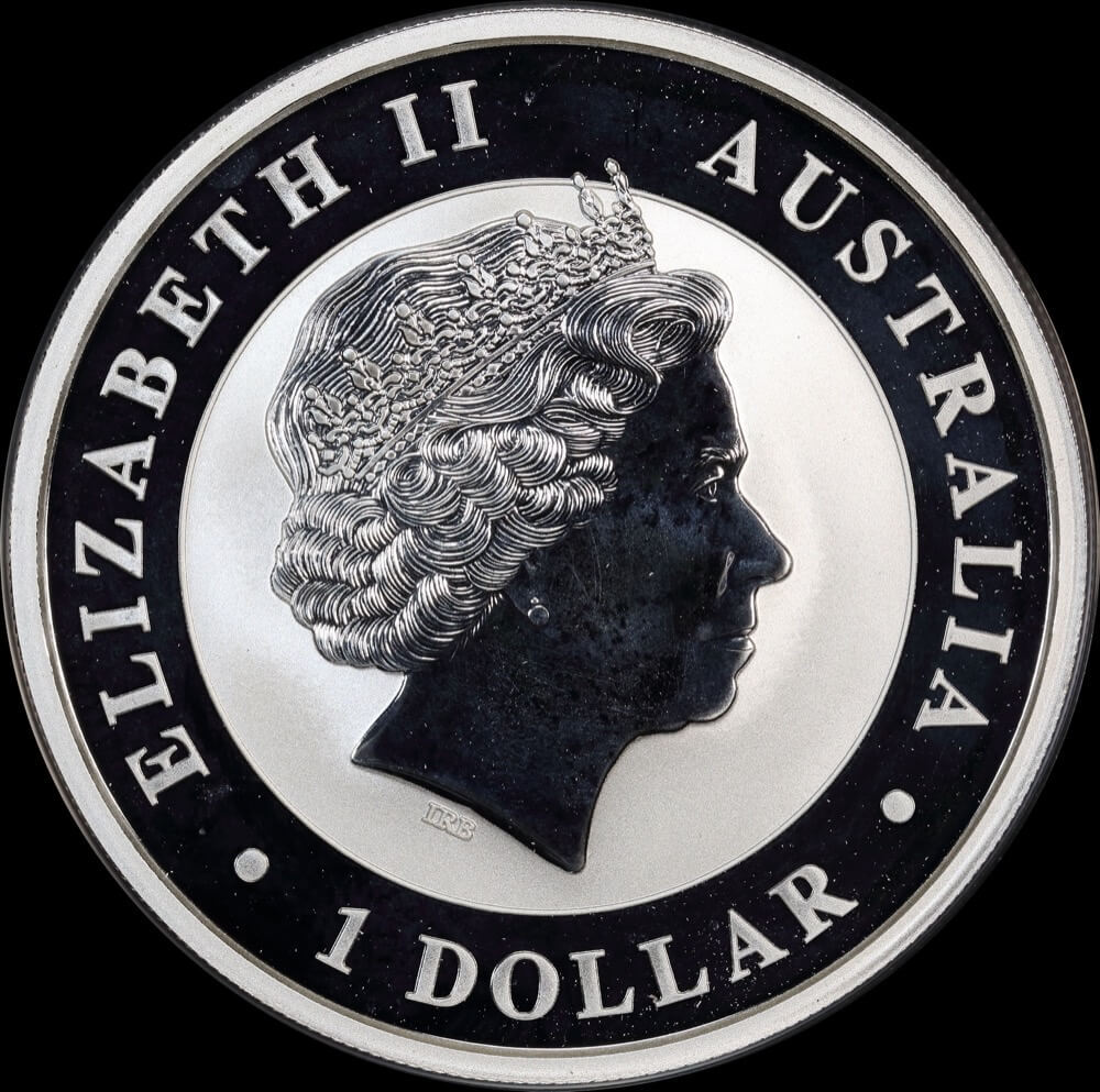 2016 Silver 1 oz Specimen Coin Kookaburra Monkey Privy product image