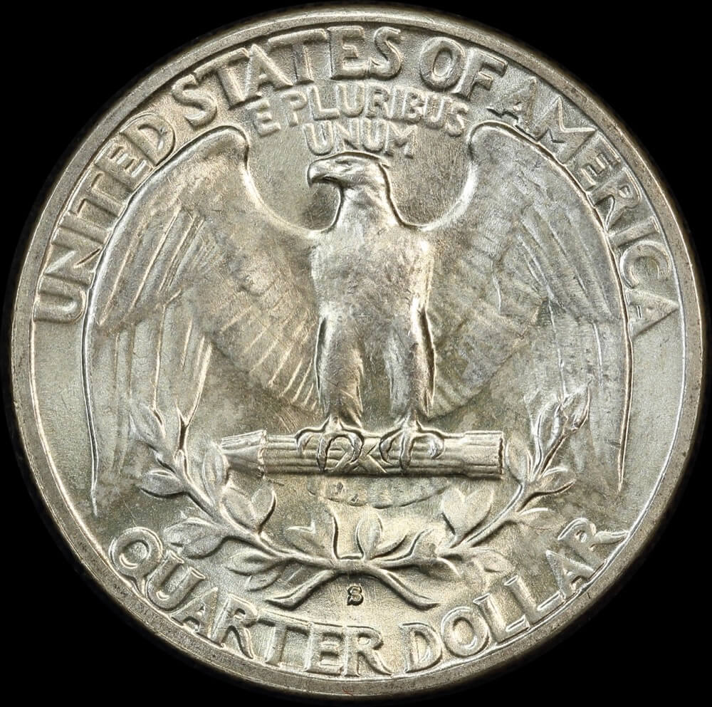United States 1940 Silver Quarter KM# 164 Uncirculated product image