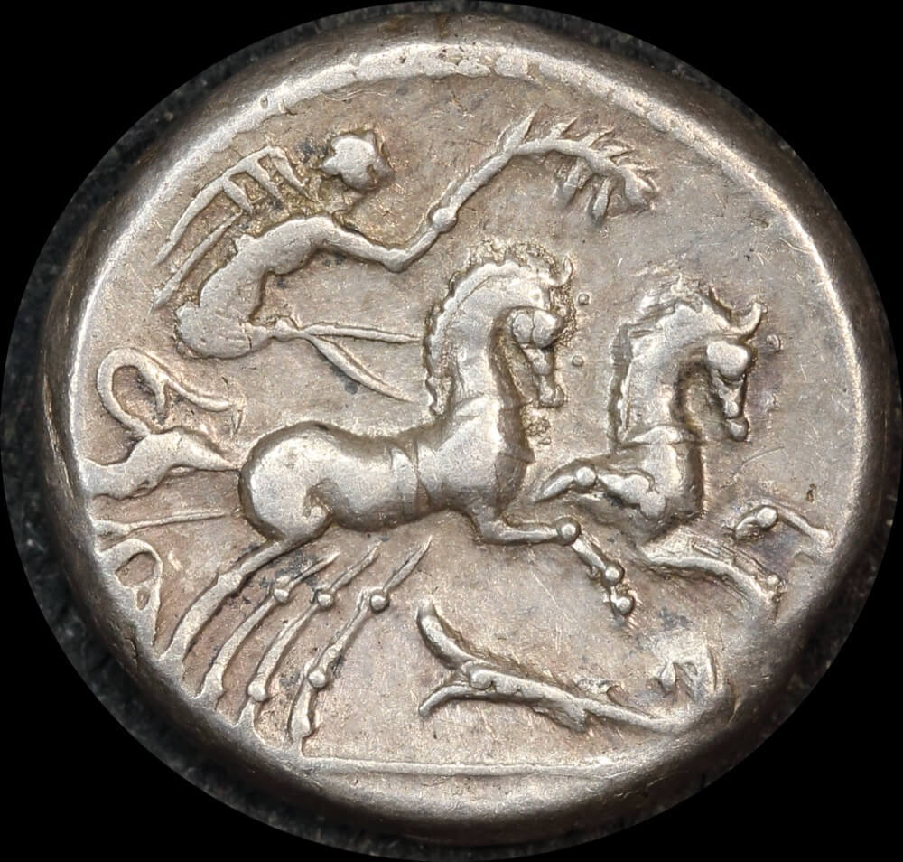 Ancient Rome (Republican) 115 ~ 114 BC M. Cipius Silver Denarius Victory RRC 289/1 good VF