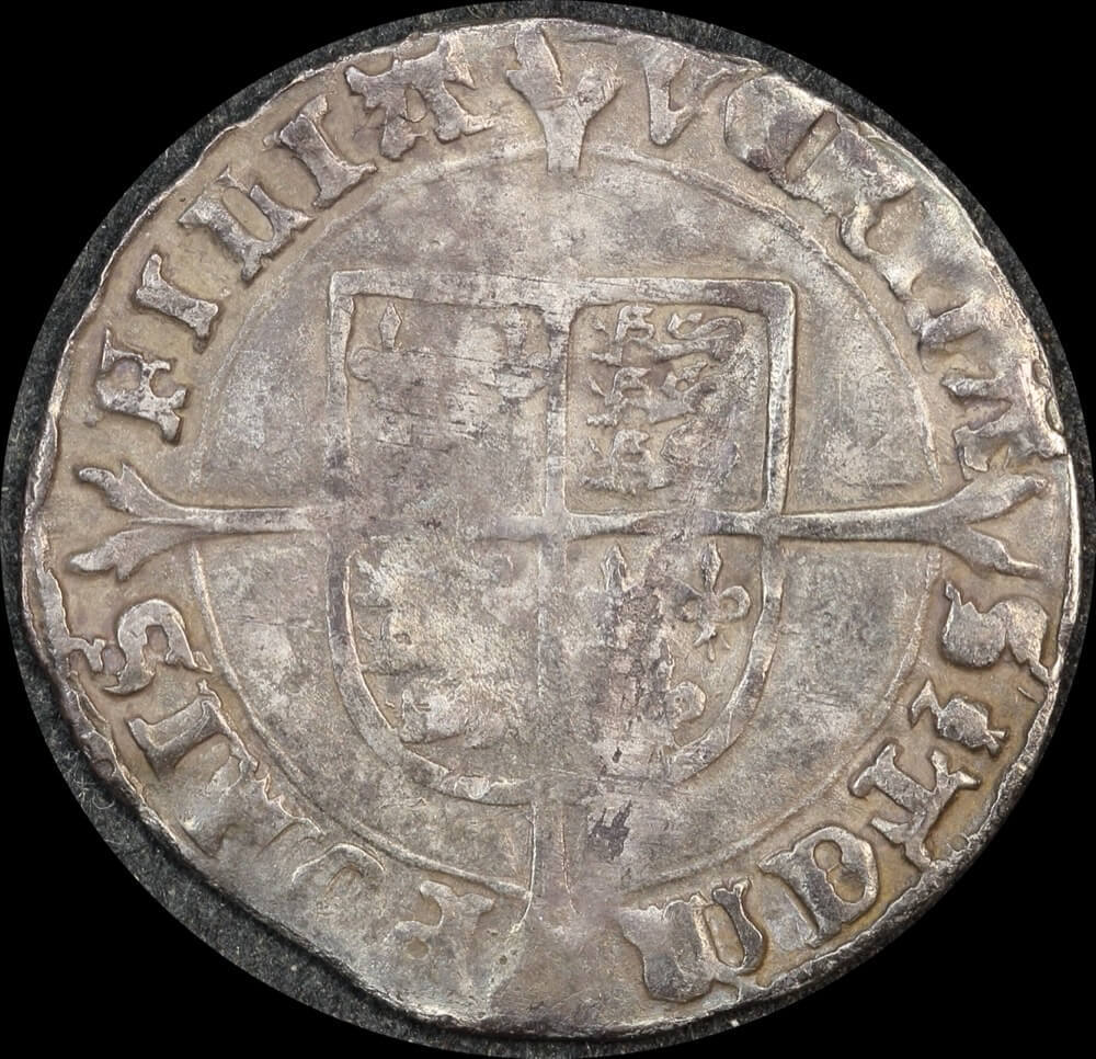 1553 ~ 1554 Silver Groat Mary I S#2492 Fine