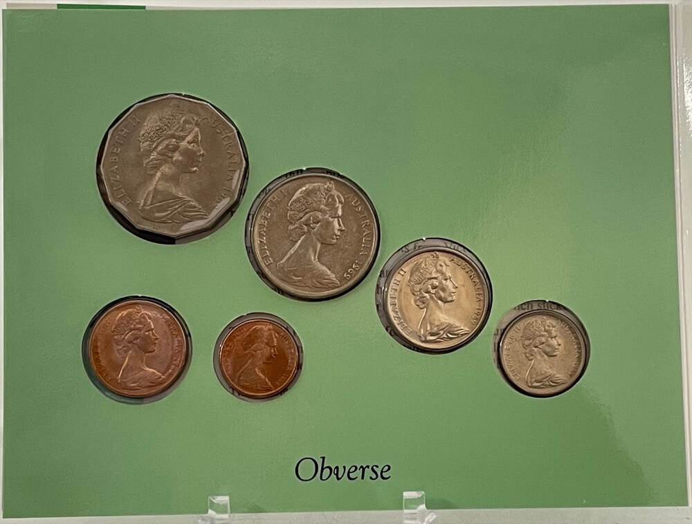 1969 Uncirculated Mint Coin Set Sherwoods