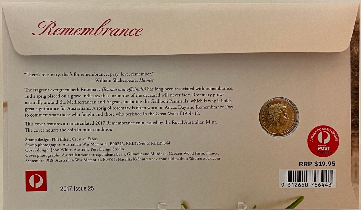 2017 2 Dollar PNC Remembrance product image