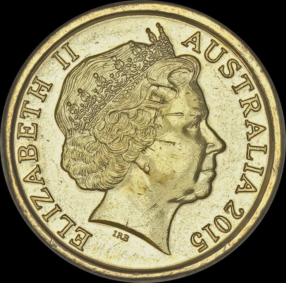 2015 Coloured $2 Coin Remembrance Day Uncirculated