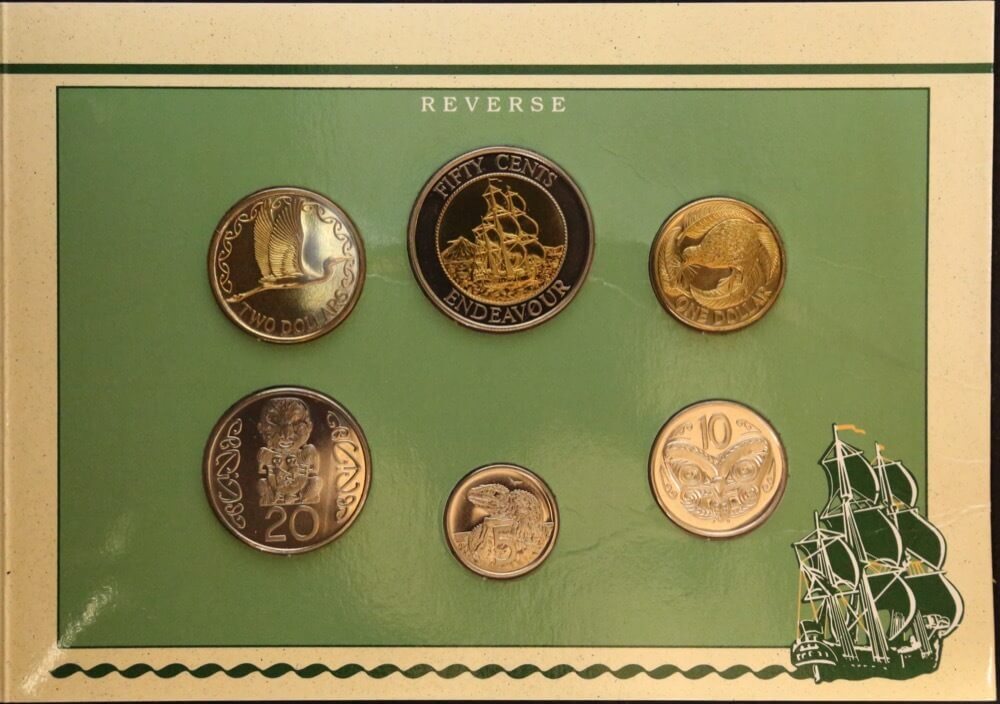 New Zealand 1994 Uncirculated Mint Coin Set KM#MS42 Bi-Metal product image