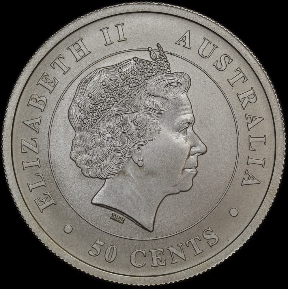 2014 Silver Half Ounce Specimen Coin Great White Shark product image