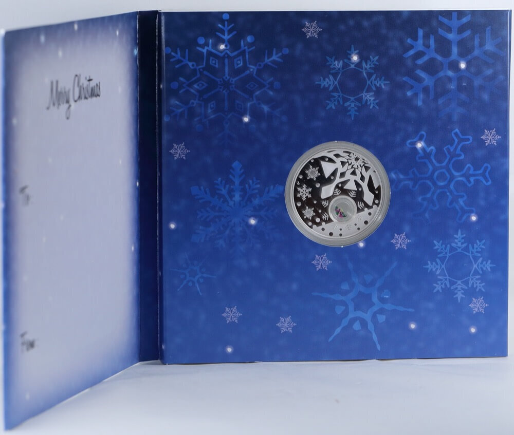 2012 Silver 1 oz Proof Locket Coin Christmas product image