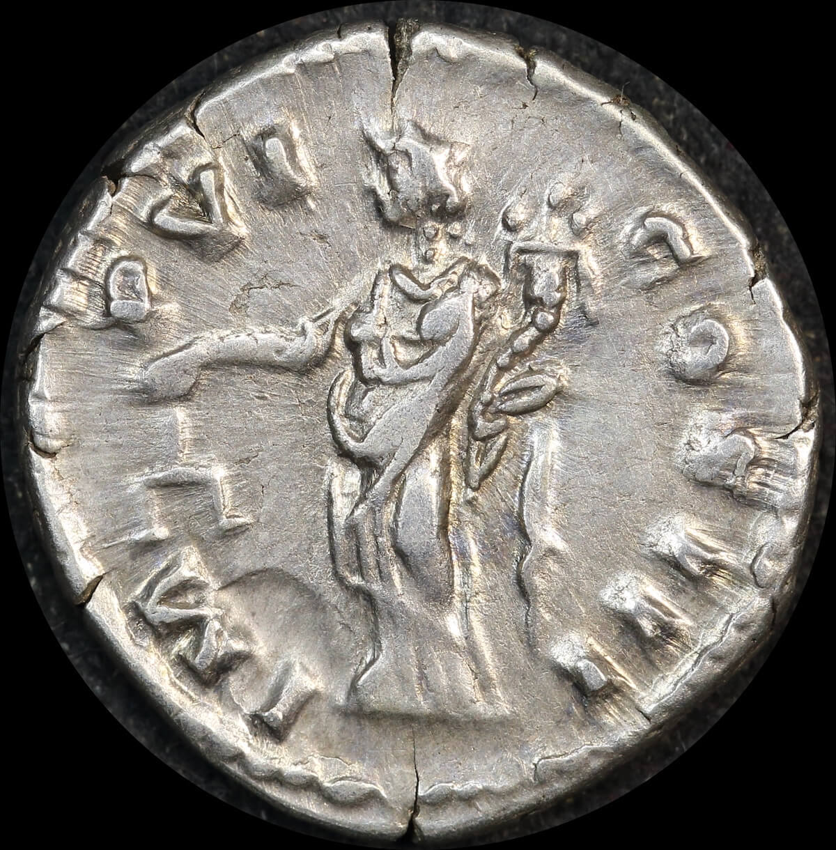 Ancient Rome (Imperial)  161 ~ 180 AD Marcus Aurelius Silver Denarius Aequitas  RIC III/252 Very Fine product image