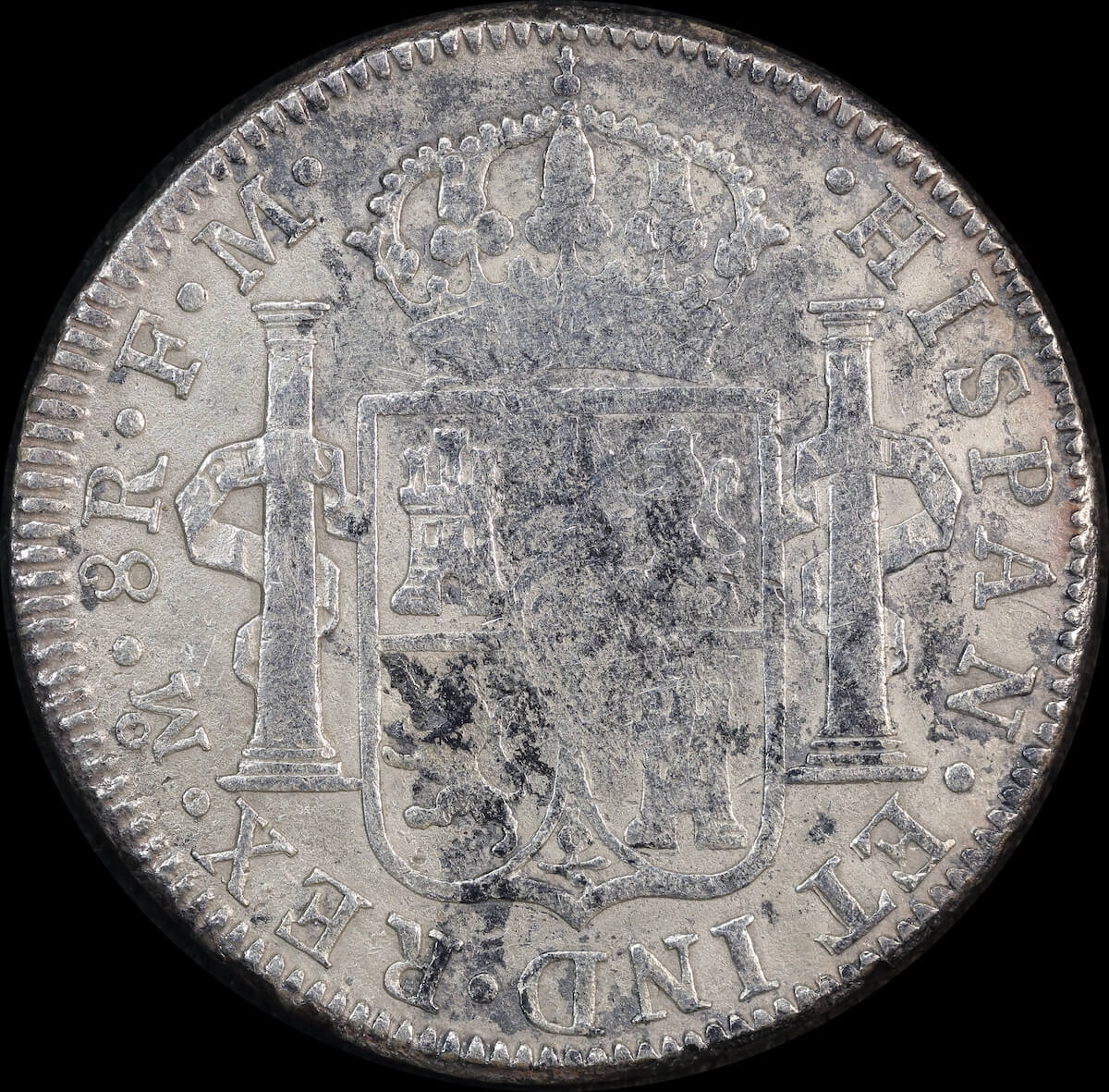 Mexico 1794 Silver 8 Reales KM# 109 good Fine