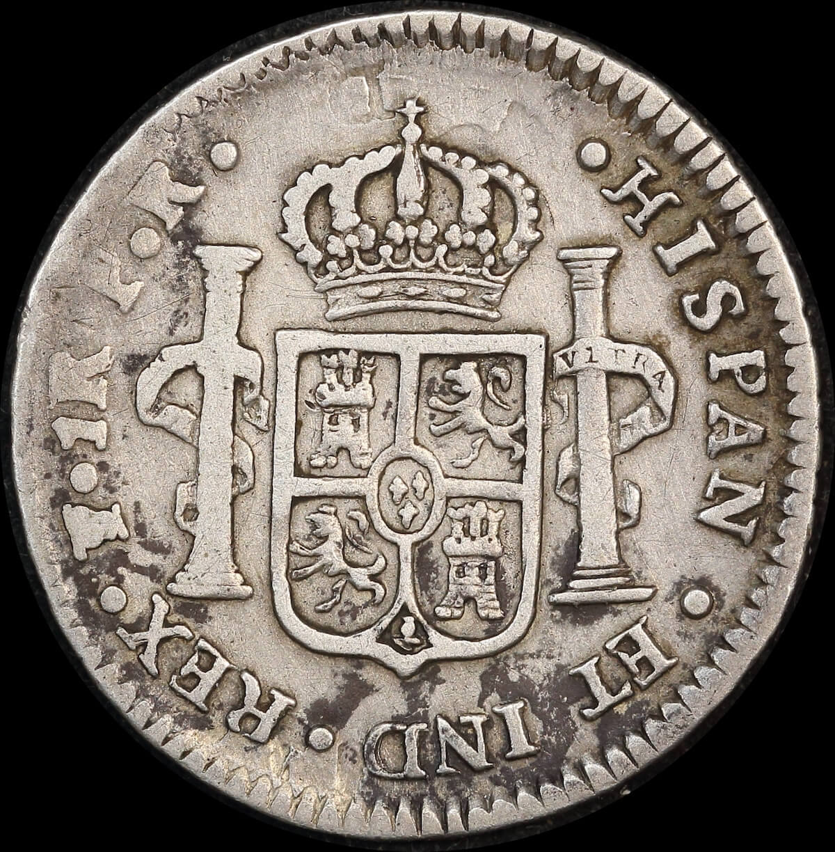 Bolivia 1788 Silver 1 Reale KM# 52a good Fine product image