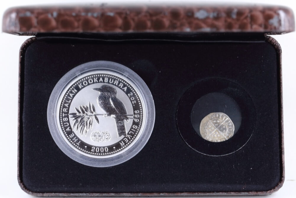 2000 Silver Four Coin Set Ancient Coins Privy Mark Series product image