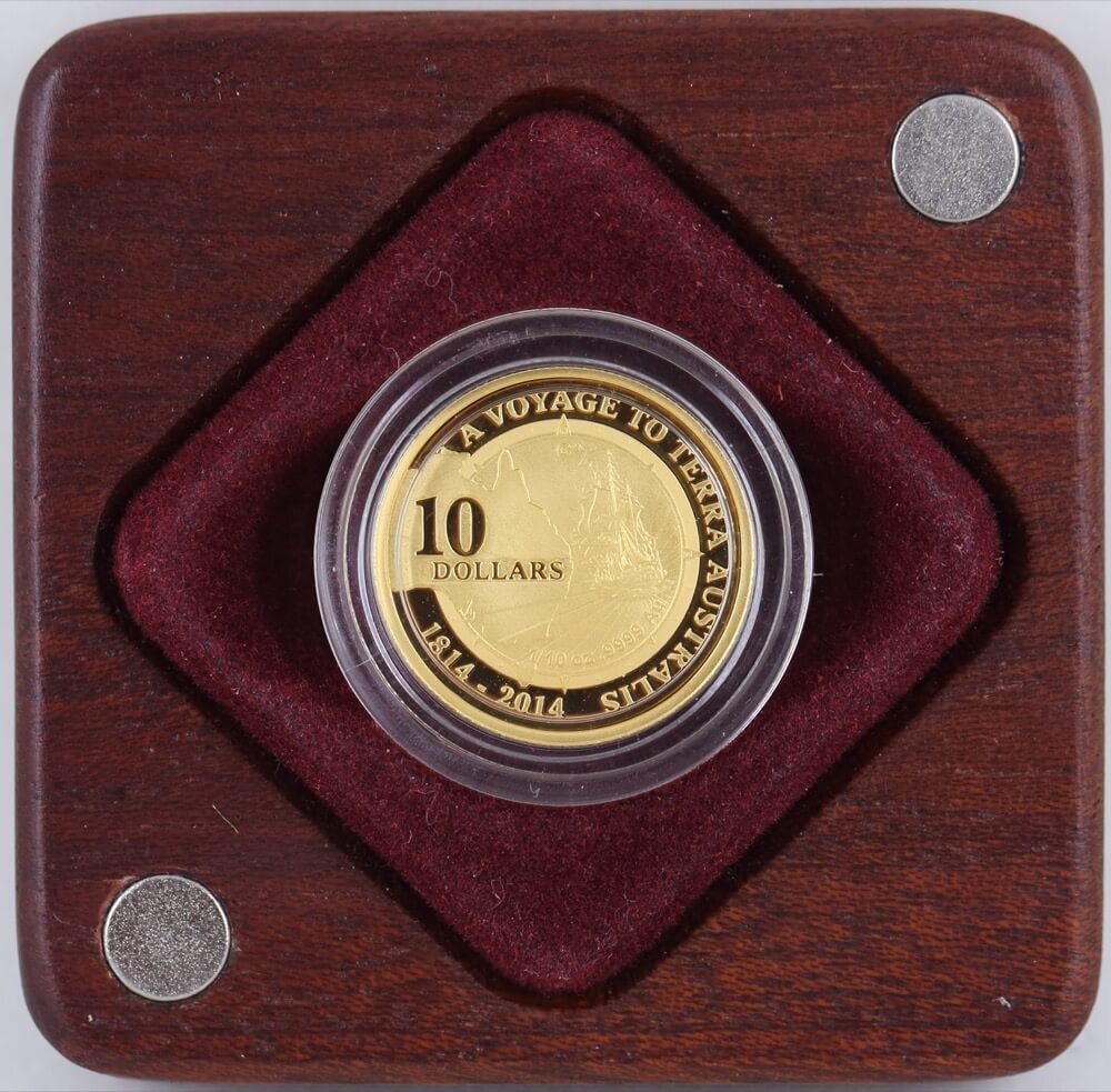 2014 Ten Dollar Proof Gold Coin Terra Australis product image