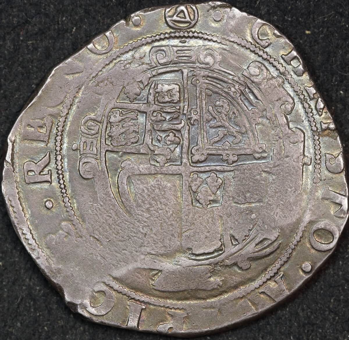 1641 ~ 1643 Silver Halfcrown Charles I S#2773 Fine