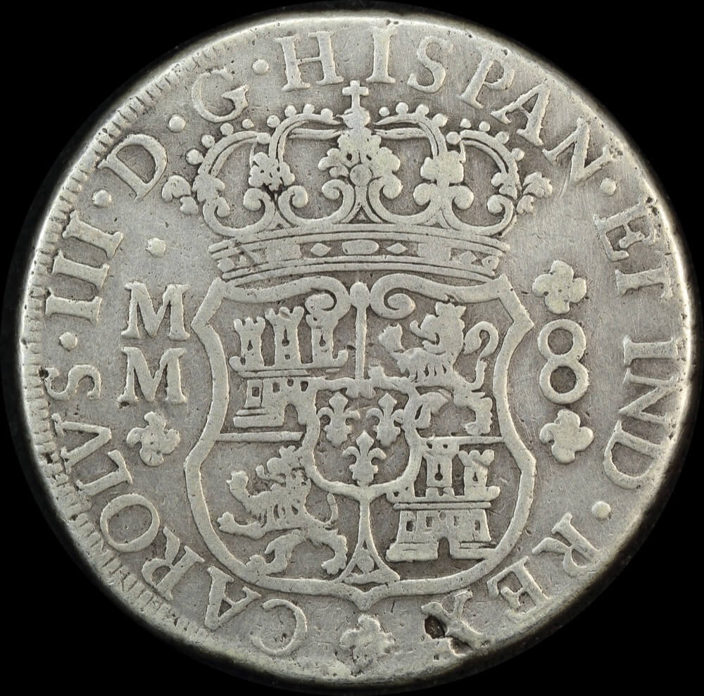 Mexico 1761 Silver 8 Reale KM# 105 Fine product image