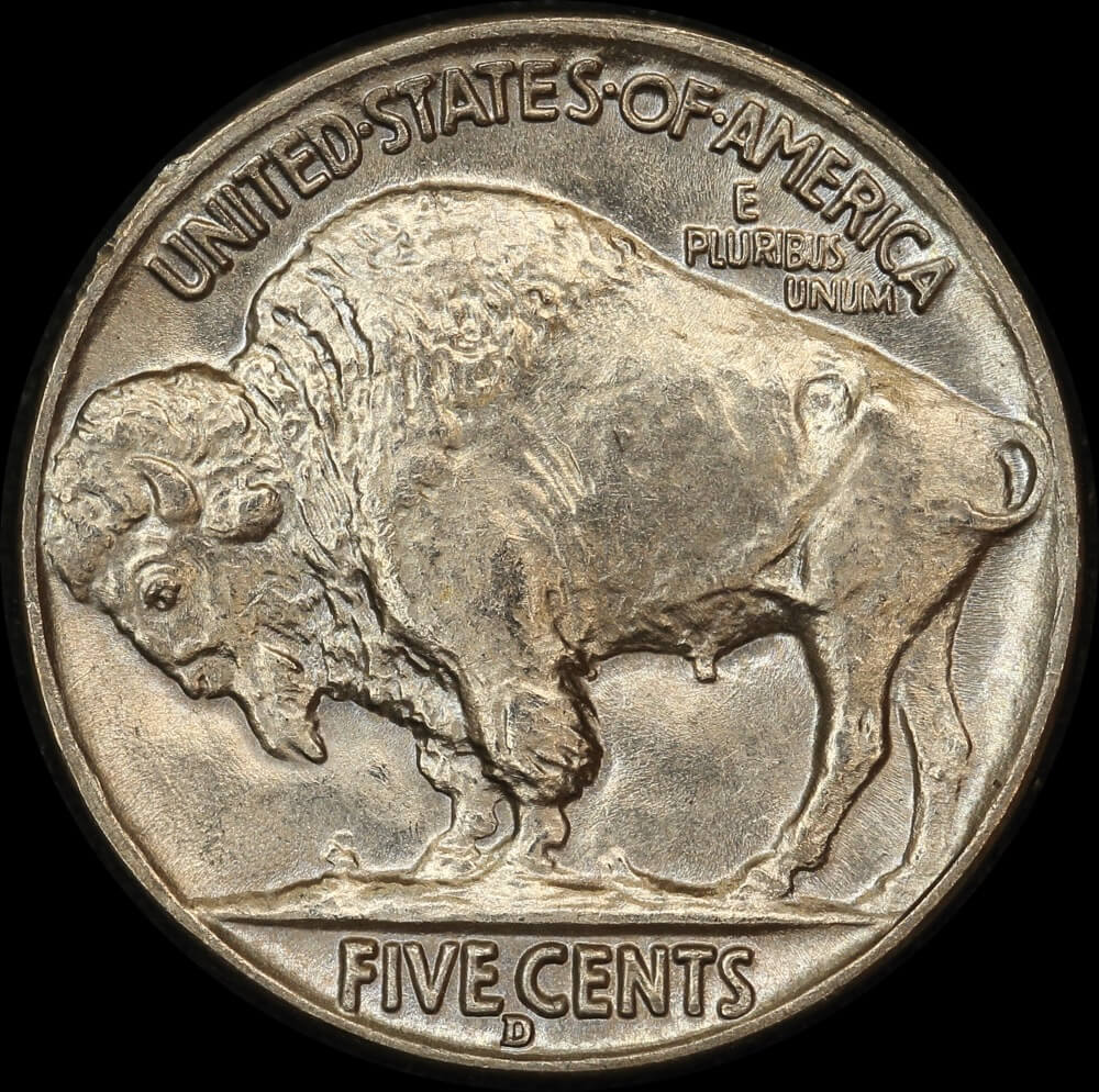 United States 1938-D  Nickel KM# 134 Choice Uncirculated product image