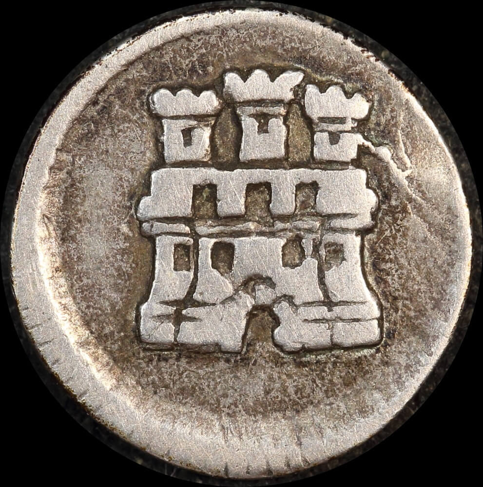 Philippines 1788 Silver 1/4 Real - Quartillo KM# 4 Very Fine product image