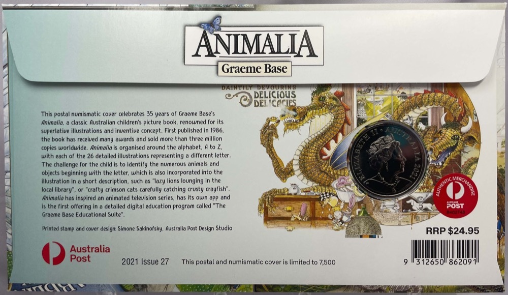 2021 20c PNC Animalia  product image
