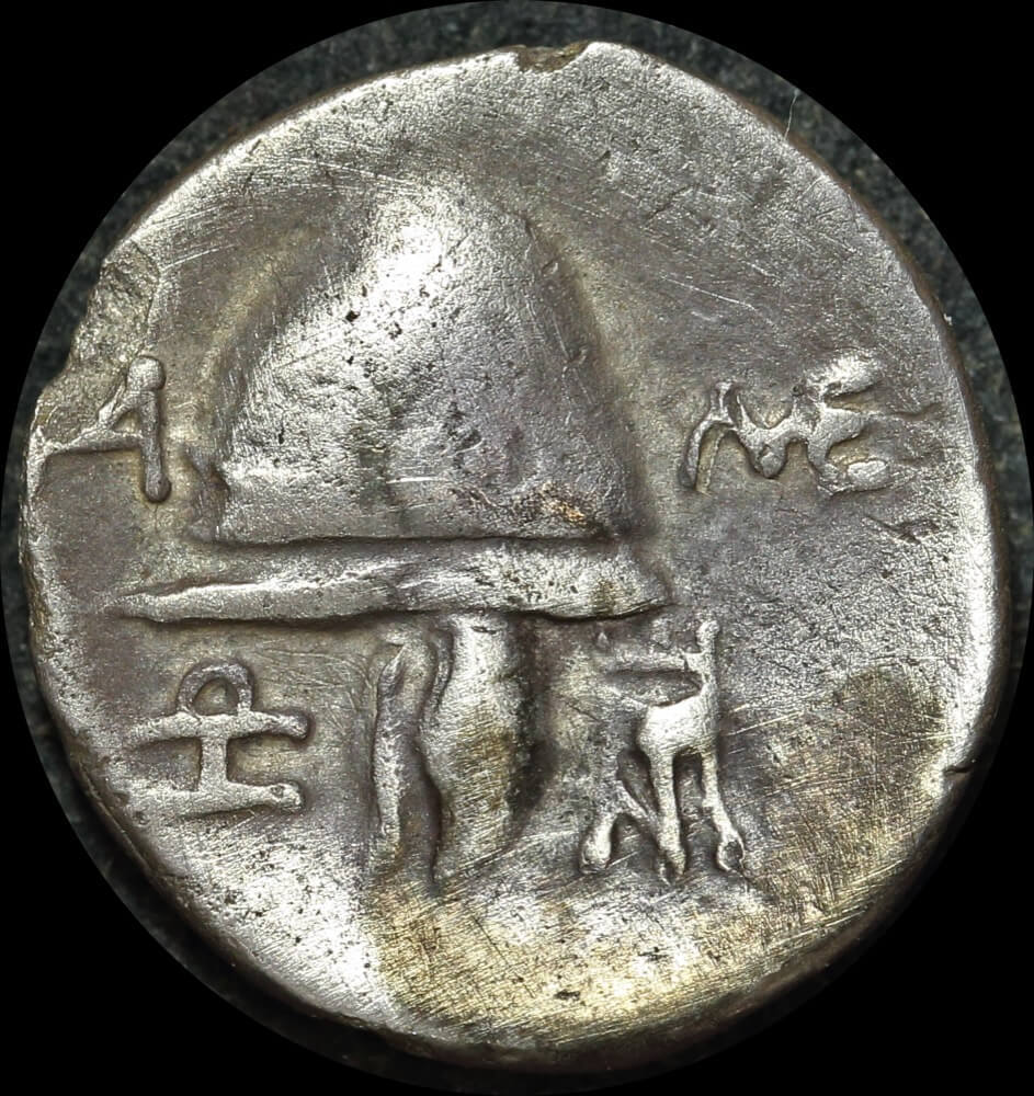 Ancient Greece Macedonia Time of Philip V and Perseus 185 ~ 168 BC Silver Tetrobol BMC 12 var about VF