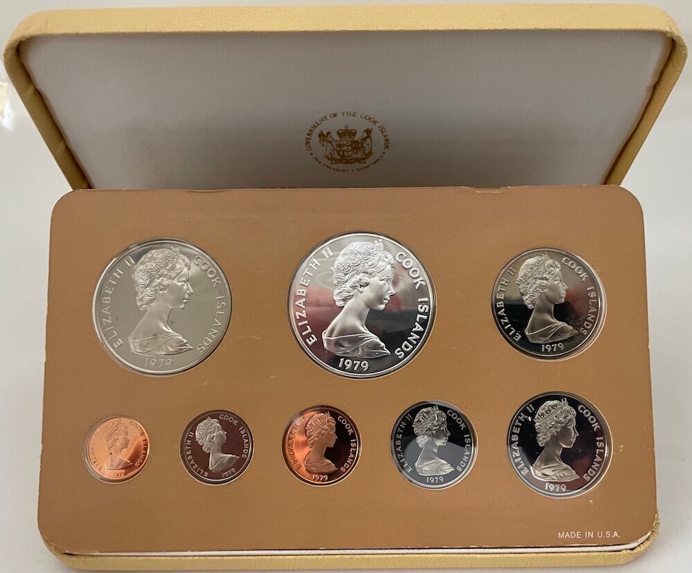 Cook Islands 1979 Proof Coin Set product image