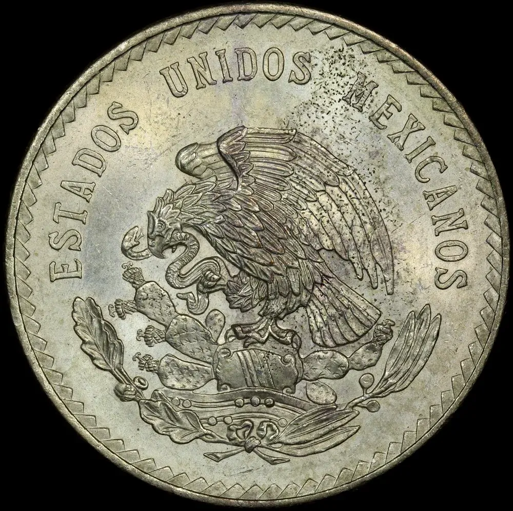 Mexico 1948 Silver 5 Pesos KM# 465 Uncirculated product image