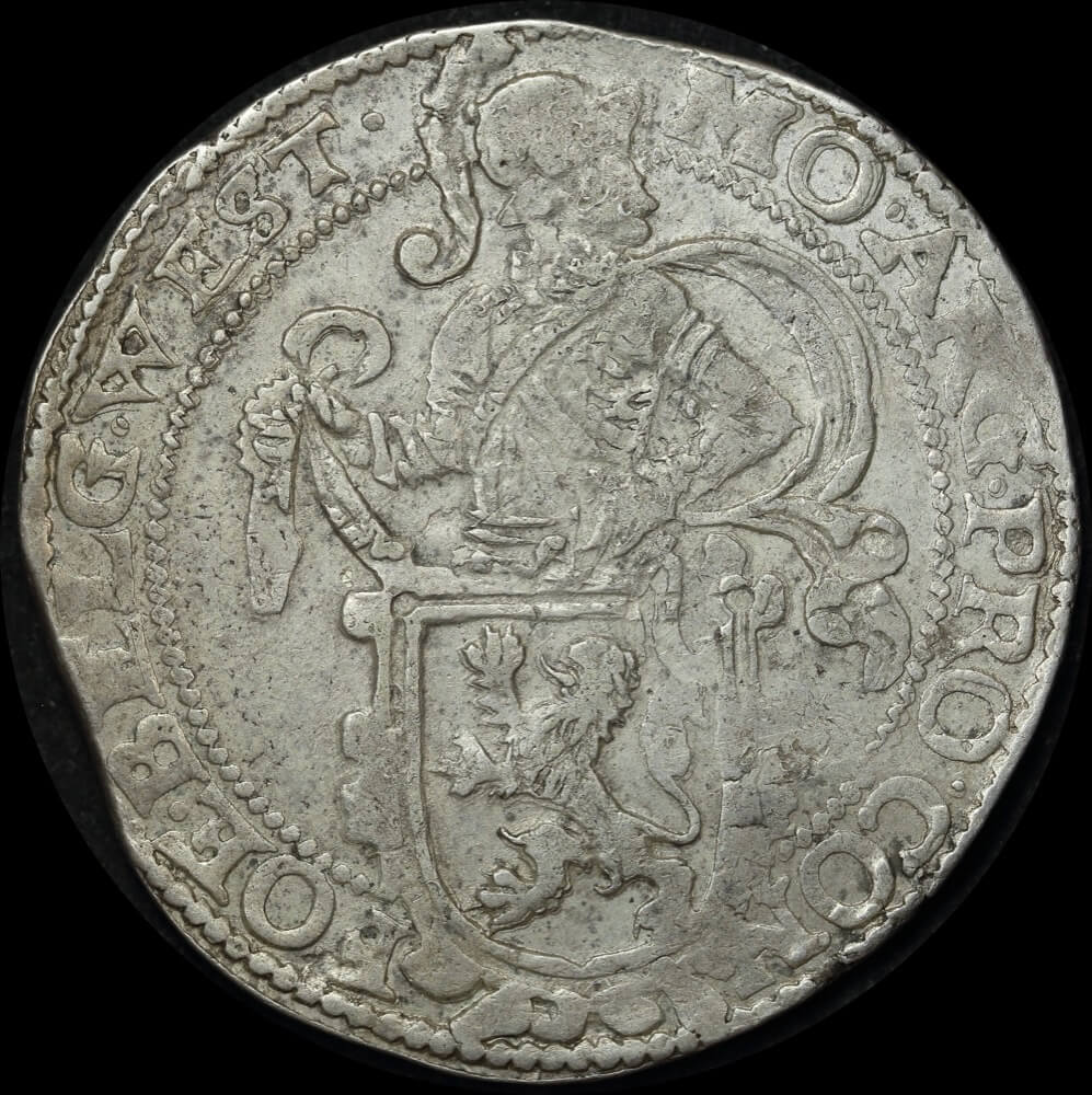 Netherlands (West Friesland) 1647 Silver Lion Daalder Dav#  Very Fine product image