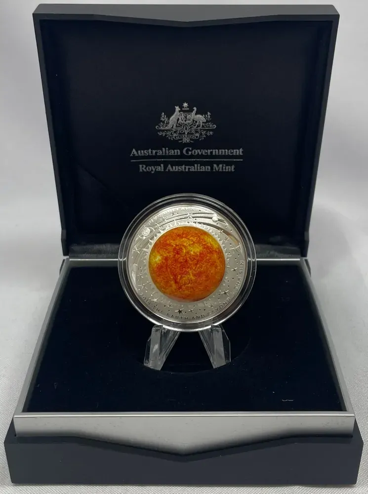 2019 5 Dollar Silver Poof Domed Sun