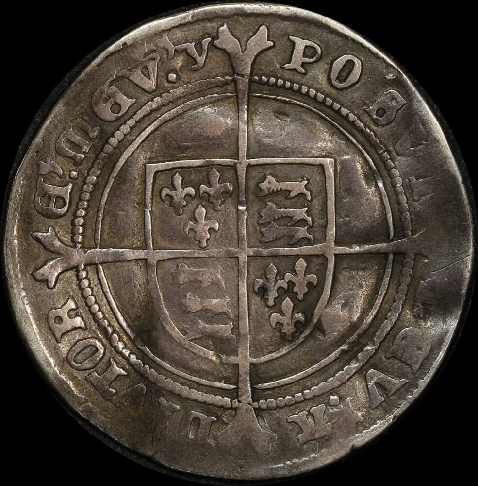 1551 Silver Shilling Edward VI S#2482 about VF