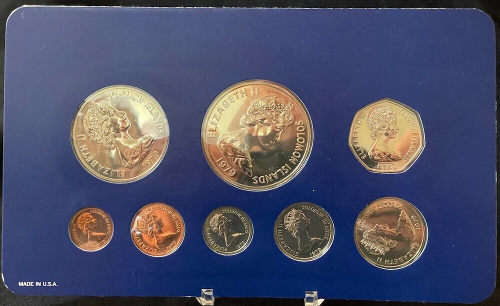 Solomon Islands 1979 Brilliant Unc Specimen Coin Set product image