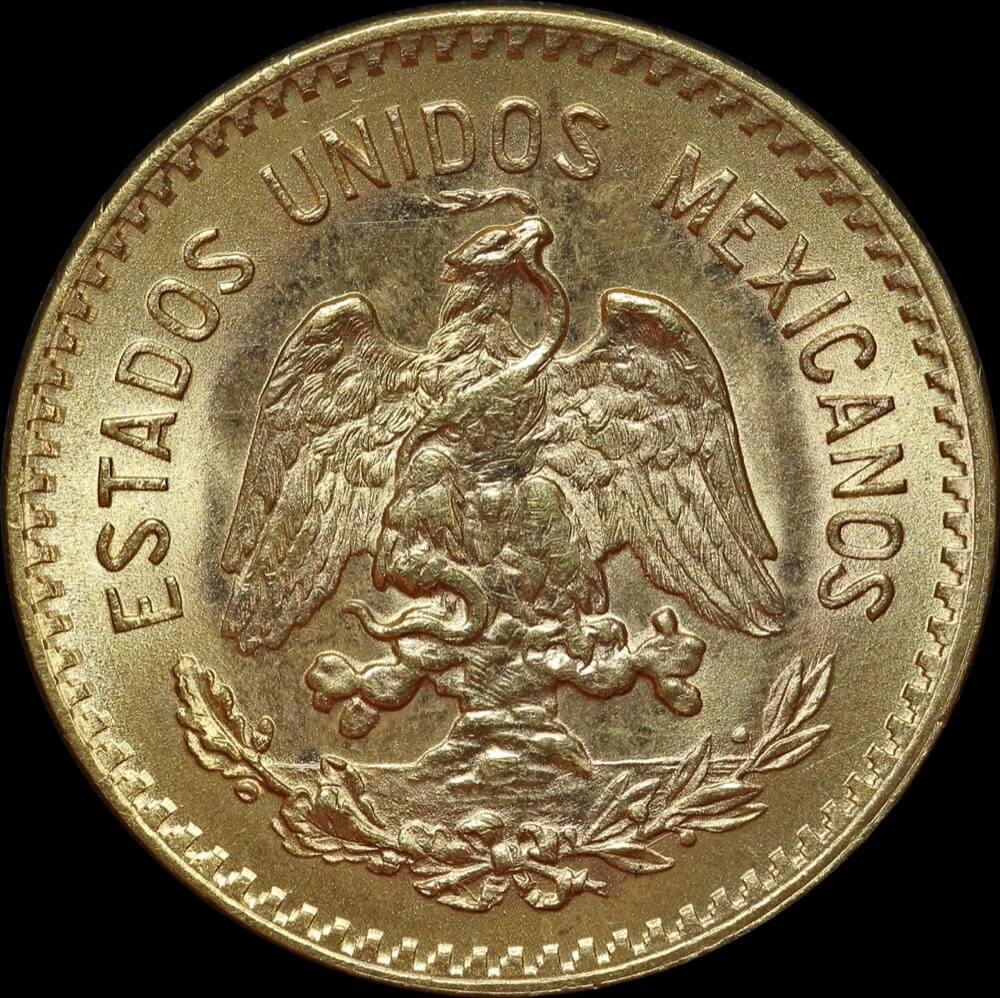 Mexico 1959 Gold 10 Pesos KM# 473 Uncirculated product image