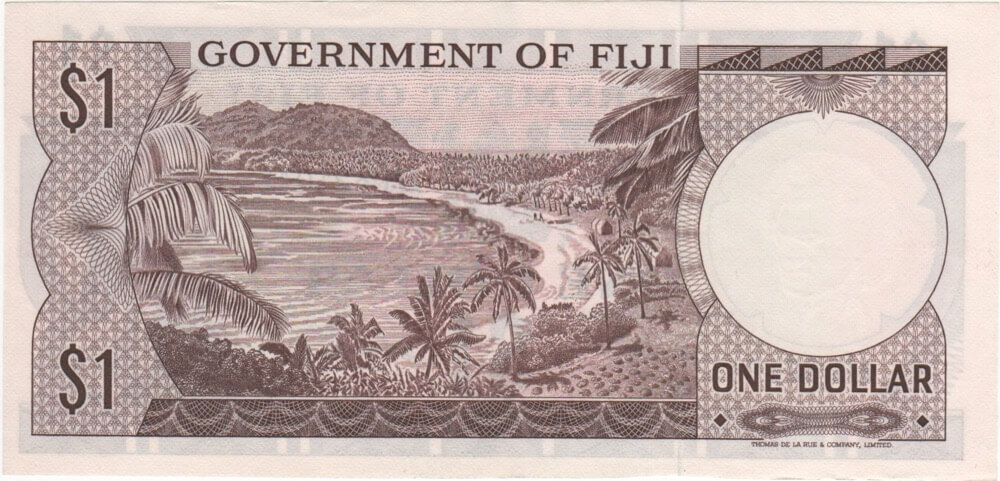 Fiji 1969 1 Dollar P# 59a about Unc product image